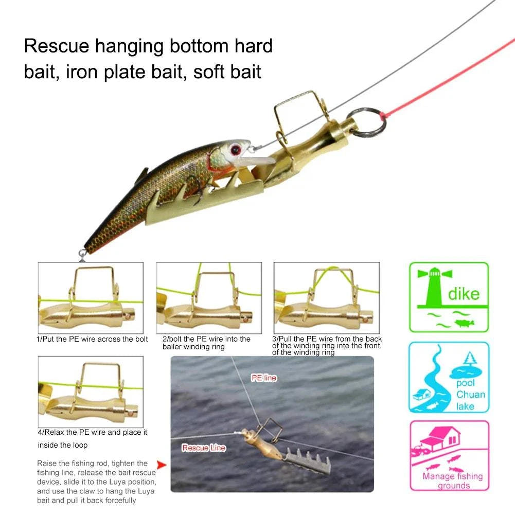 Line Stuck Fish Lures Seeker Fishing